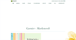 Desktop Screenshot of garnier.de