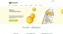 Desktop Screenshot of garnier.ch