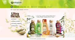 Desktop Screenshot of garnier.in